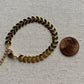 Chevron Bracelet Gold or Silver Stainless Steel Tarnish Free Waterproof Jewelry