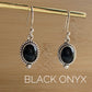 Gemstone Earrings French Ear Wires Sterling Silver Artisan Made One-of-a-kind