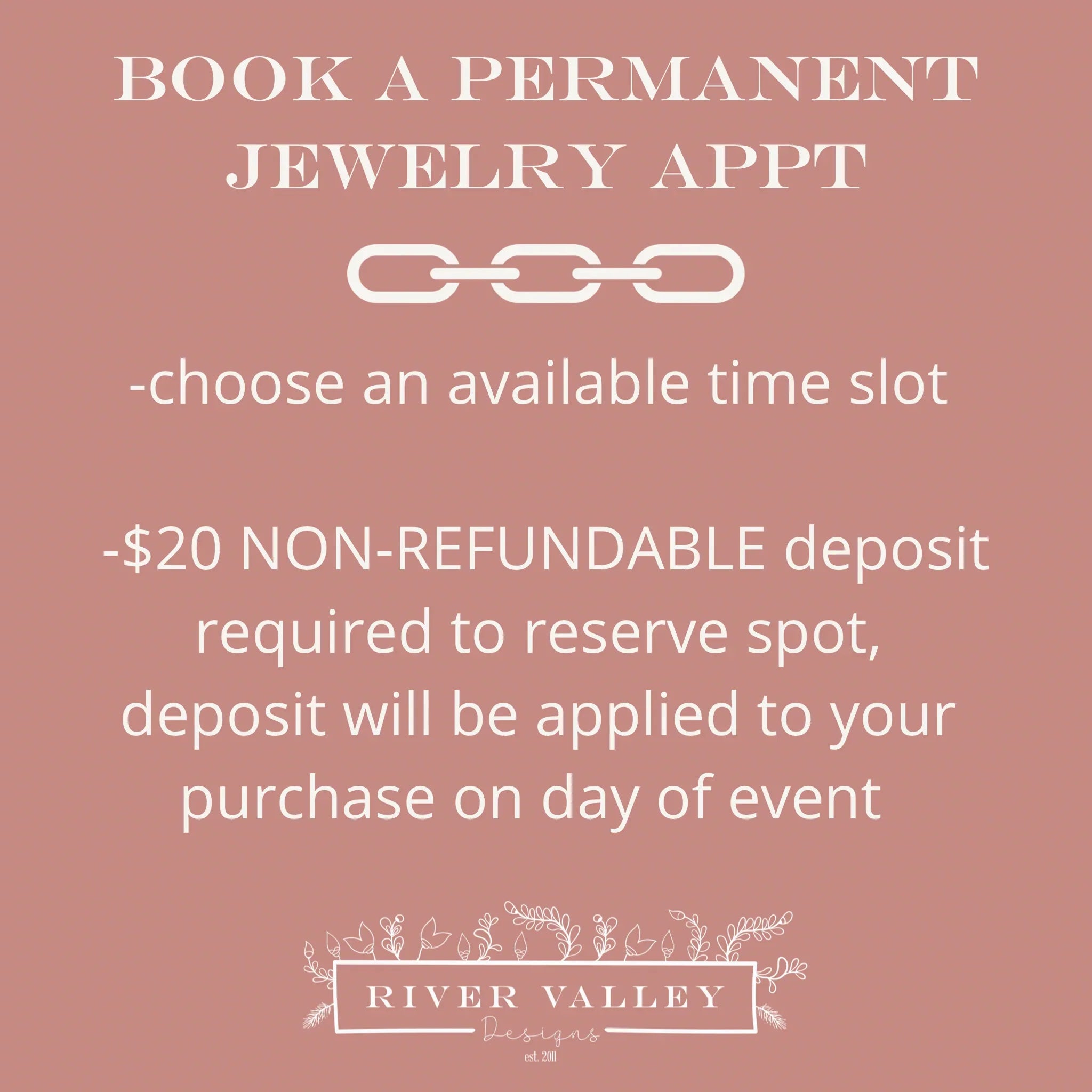 Permanent Jewelry by River Valley Designs – River Valley Designs