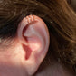 Ear Cuff Triple Ring No Piercing Sterling Silver Ear Helix Cartilage Cuff