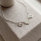 Mini Initial Necklace Dainty Personalized Silver or Gold Gift For Her
