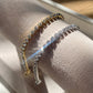 Tennis Bracelet Waterproof Stainless Steel Silver or Gold CZ Jewelry
