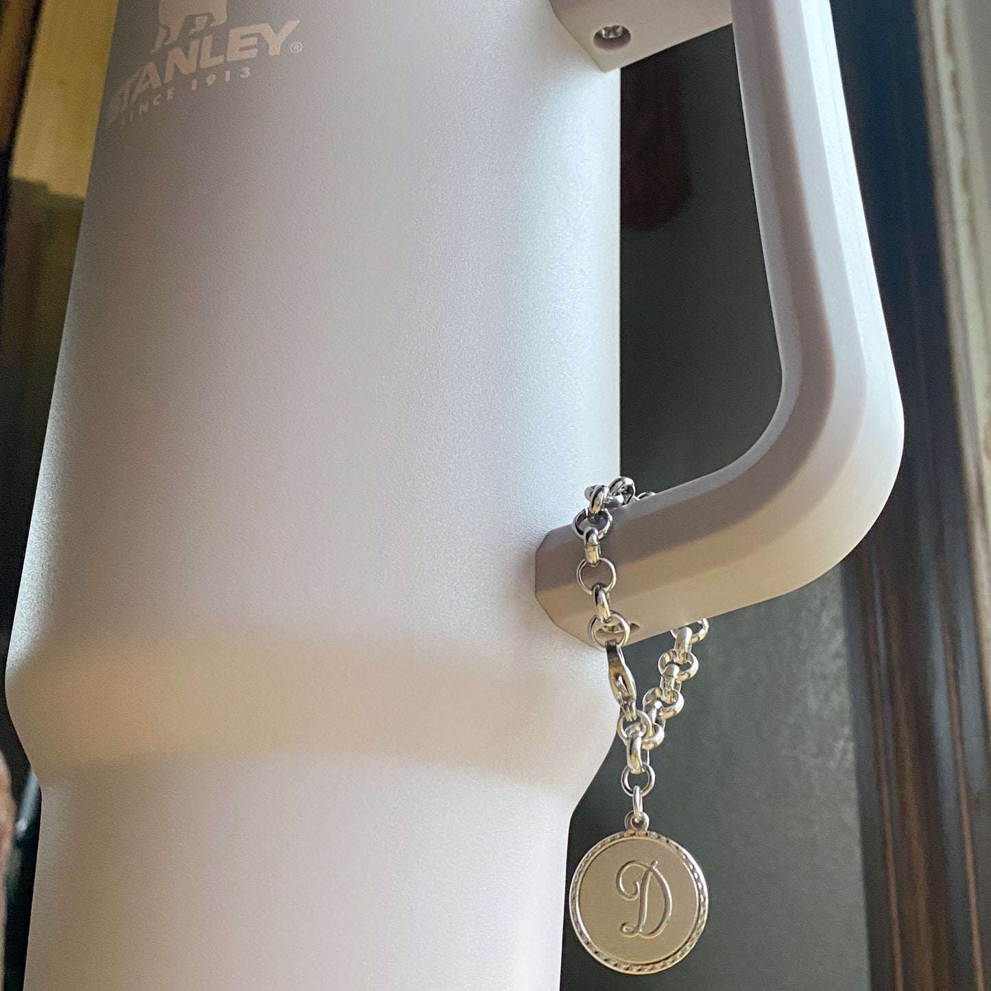 Stanley Cup Quencher Tumbler ID Initial Letter Personalized Charm (CHARM ONLY - DOES NOT INCLUDE CUP)