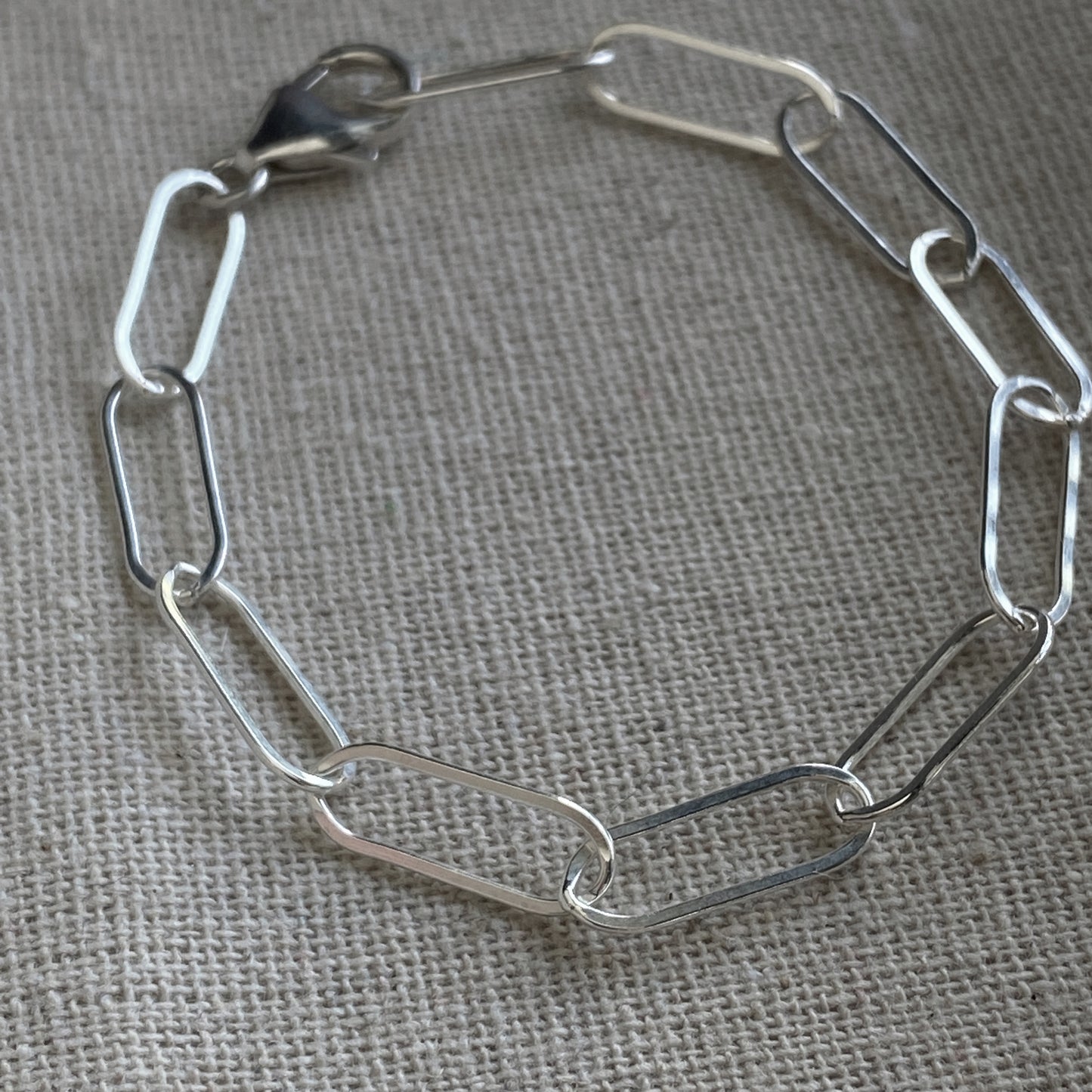Permanent Jewelry 14K Goldfill Chain Bracelet - Heart Link