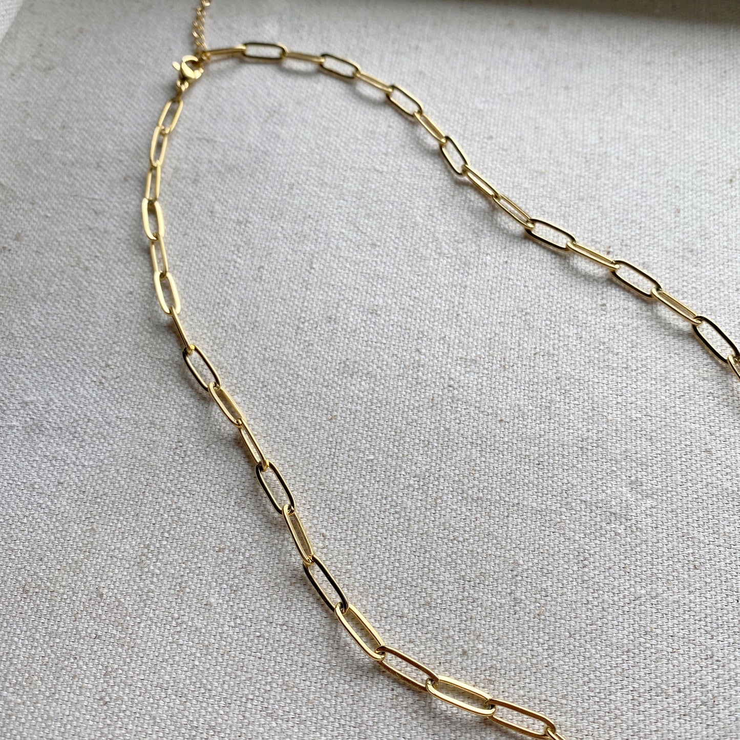 Stainless Steel Gold Chain Necklace  Gold chain necklace, Stainless steel  chain necklace, Chunky chain necklaces