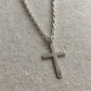 Griffin’s Cross Sterling Silver Men’s Necklace Personalized