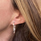 Sparkle Chain Stud Earrings Sterling Silver